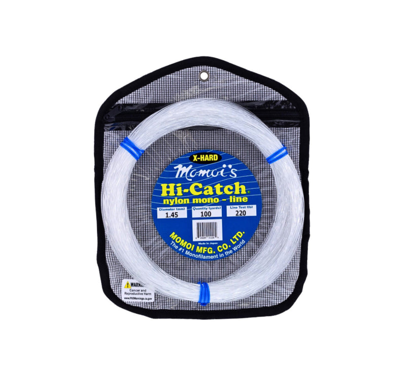 Momoi Hi-Catch Xtra-Hard Monofilament Leader