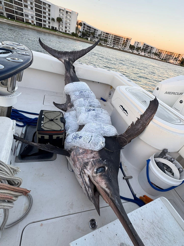 Giant swords have arrived in South Florida