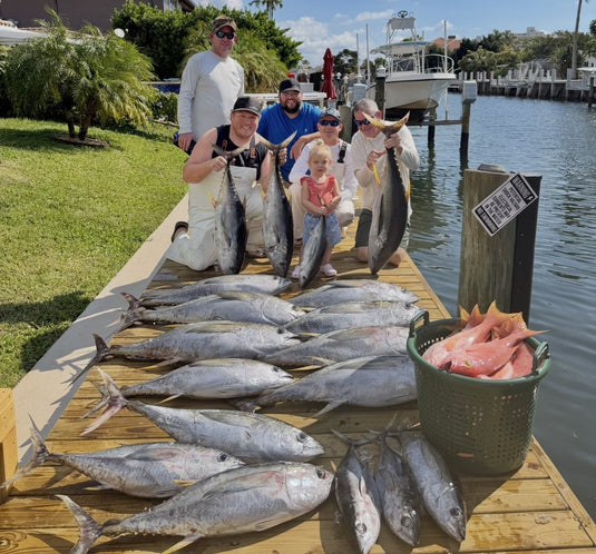 Wahoo and mahi bite fires off midweek as tuna season starts in the Bahamas.
