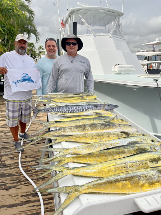 Extremely Rough Sea Conditions Still Excellent for Fishing!