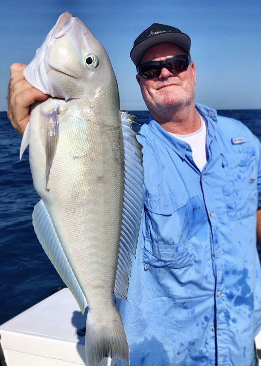 We are hoping that this cold front improves local fishing.