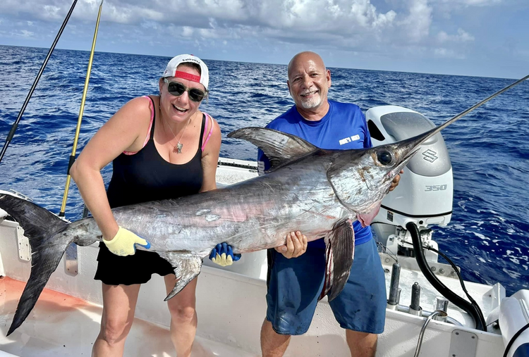 This weekend is looking promising for catching a swordfish!