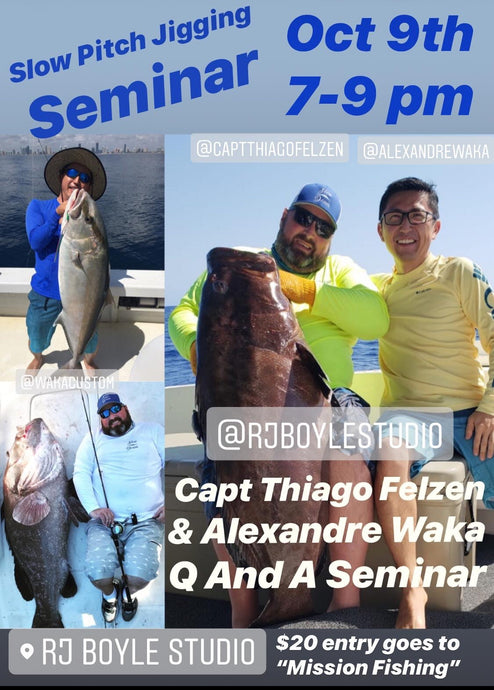 Slow Jigging Seminar