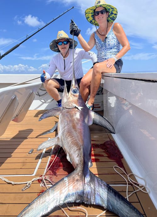 "Lisa B" puts up some excellent catches all week as fishing stays consistent.