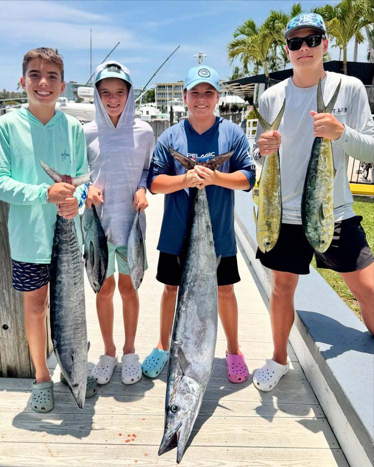 The big wahoo have moved in so be prepared for a big bite!