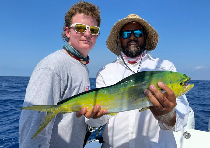 Plenty of mahi-mahi but bring a tape measure!
