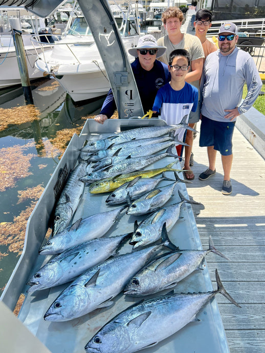 A little of this and a little of that brings smiles to first time anglers.