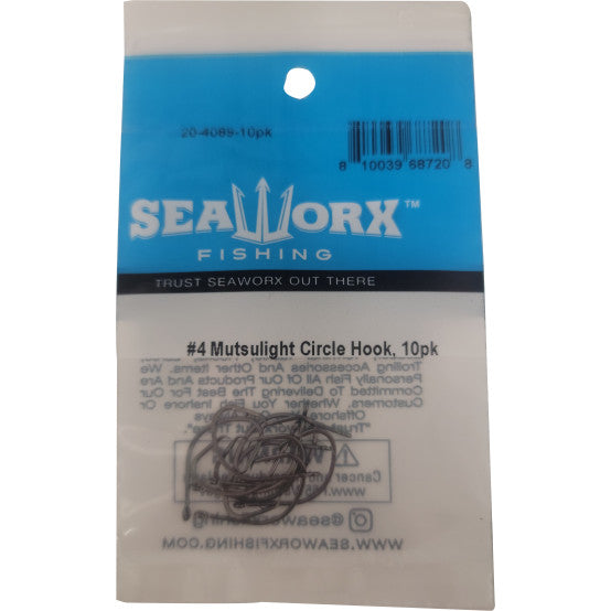 Load image into Gallery viewer, SeaWorx Mutsulight Circle Hook
