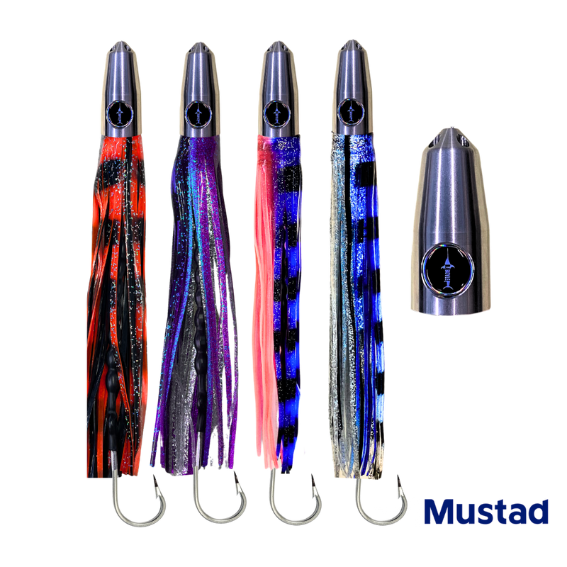 Load image into Gallery viewer, RJ Boyle Wahoo High Speed Trolling Rig -  Stainless Jet
