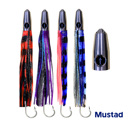 RJ Boyle Wahoo High Speed Trolling Rig -  Stainless Jet