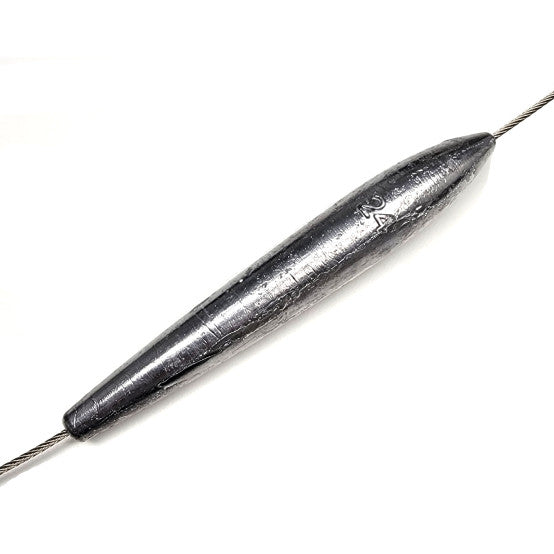 Load image into Gallery viewer, SeaWorx Hi Speed Trolling Lead w/ 480lb Snap Swivel
