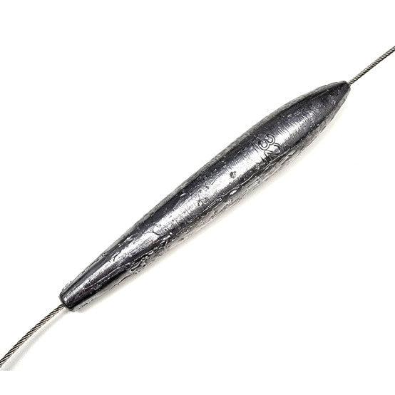Load image into Gallery viewer, SeaWorx Hi Speed Trolling Lead w/ 480lb Snap Swivel
