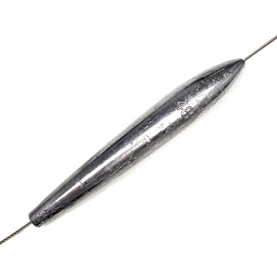 Load image into Gallery viewer, SeaWorx Hi Speed Trolling Lead w/ 480lb Snap Swivel
