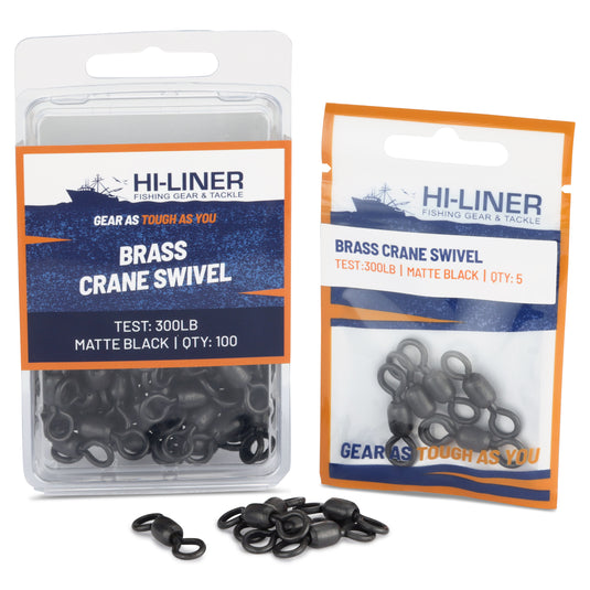 Hi-Liner Brass Crane Swivels