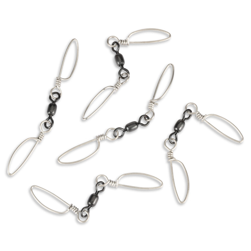 Load image into Gallery viewer, Hi-Liner Brass Crane Swivels with Double Tournament Snap
