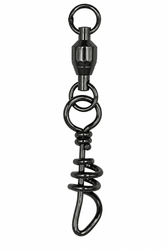 Quick Rig Sea Buoy Corkscrew Ball Bearing Swivels