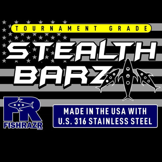Fish Razr Stealth Dredge Bar - Heavy Bar .125