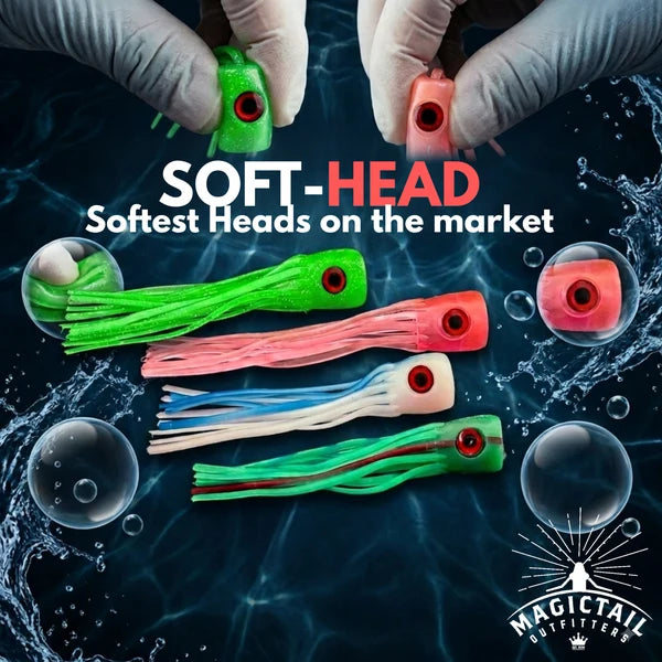 Load image into Gallery viewer, Magictail Outfitters Soft Head Chuggers
