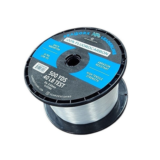 SeaWorx HPx Fluorocarbon Leader - 500 yds