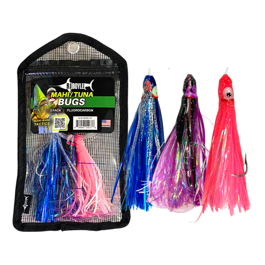 Mahi Tuna Bug with Fluorocarbon (3 Pack)