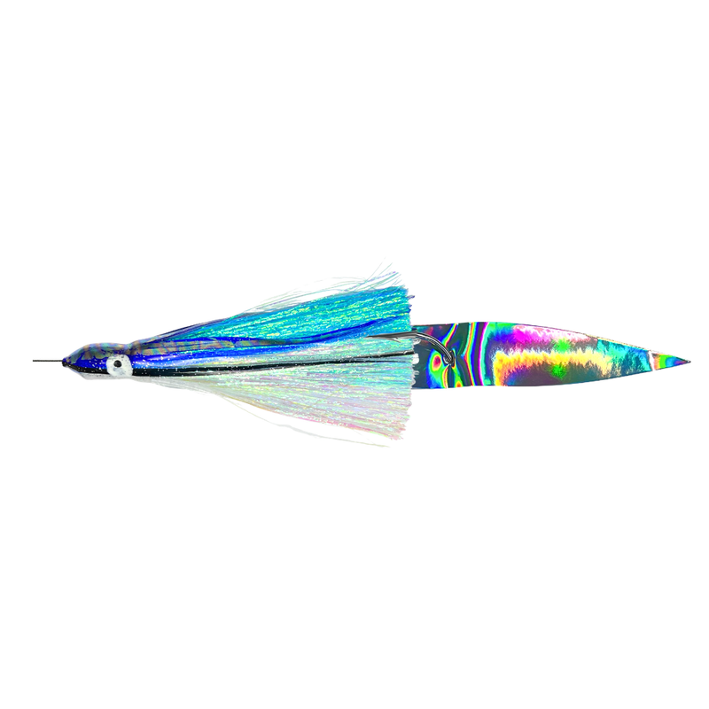 Load image into Gallery viewer, RJ Boyle Pelagic Pom Pom with Artificial Bonito Strip
