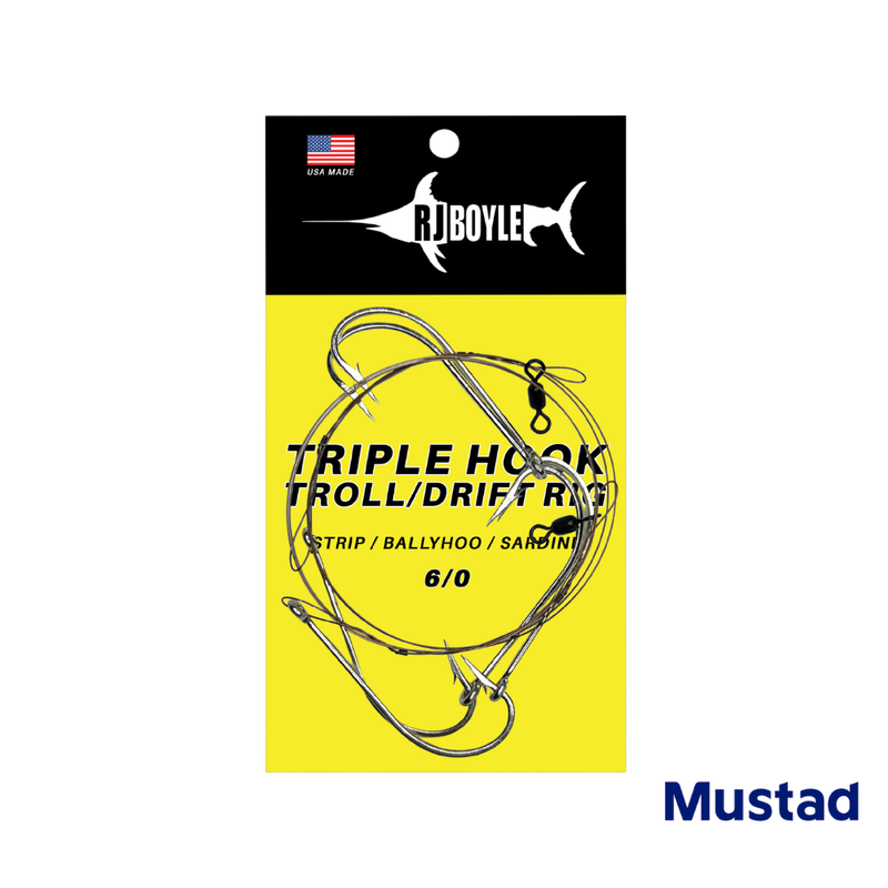 Load image into Gallery viewer, RJ Boyle Triple Hook Troll/Drift Rig - RJ Boyle
