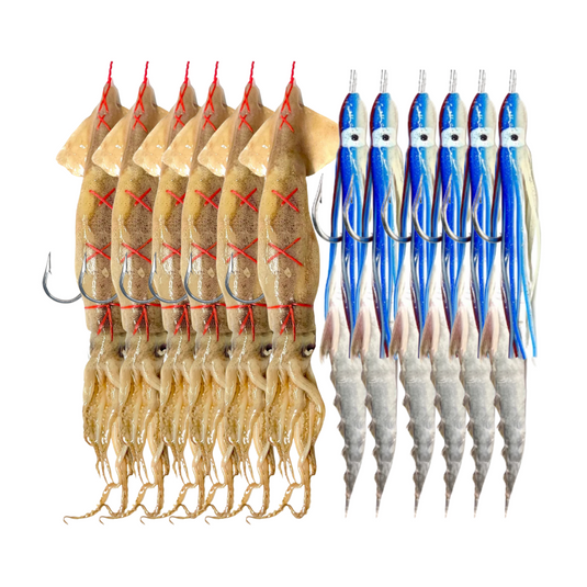 RJ Boyle Squid Taco fishing tackle lure in a squid-inspired design