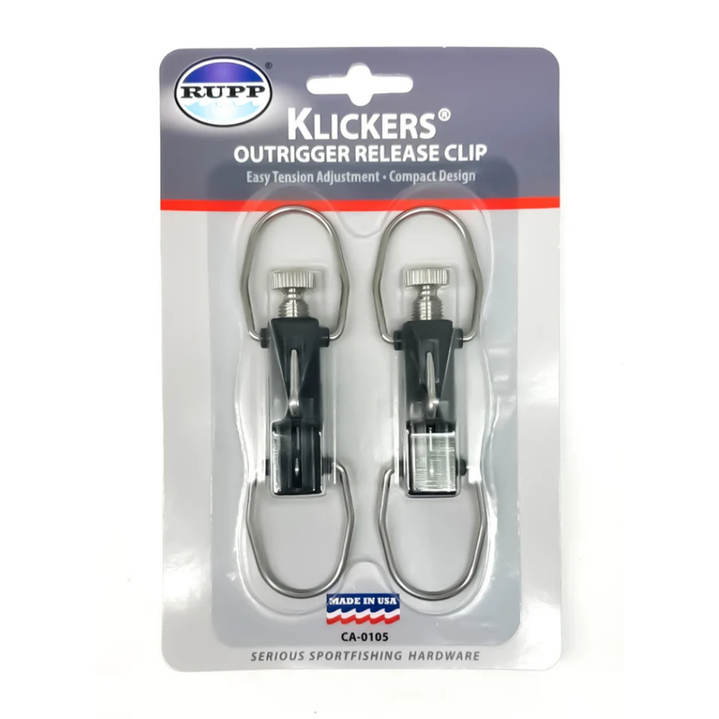 Load image into Gallery viewer, Rupp Marine Klickers Sportfishing Clips - PAIR
