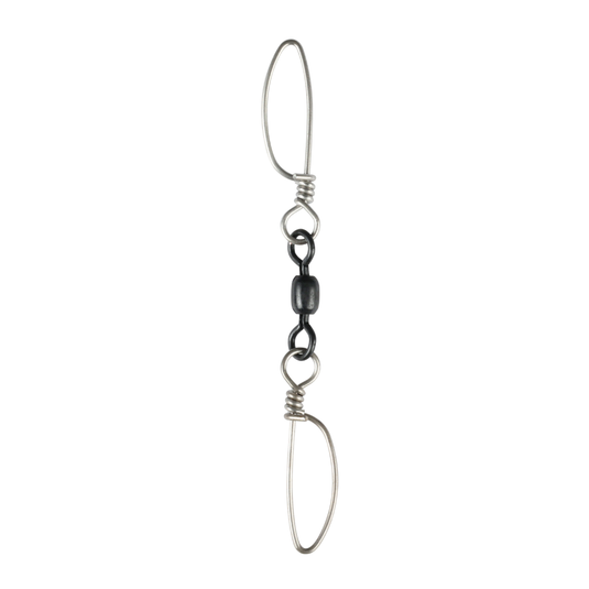 Hi-Liner Brass Crane Swivels with Double Tournament Snap