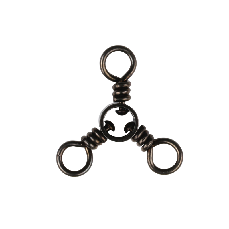 Load image into Gallery viewer, Hi-Liner Brass 3-Way Swivels (Triangle)
