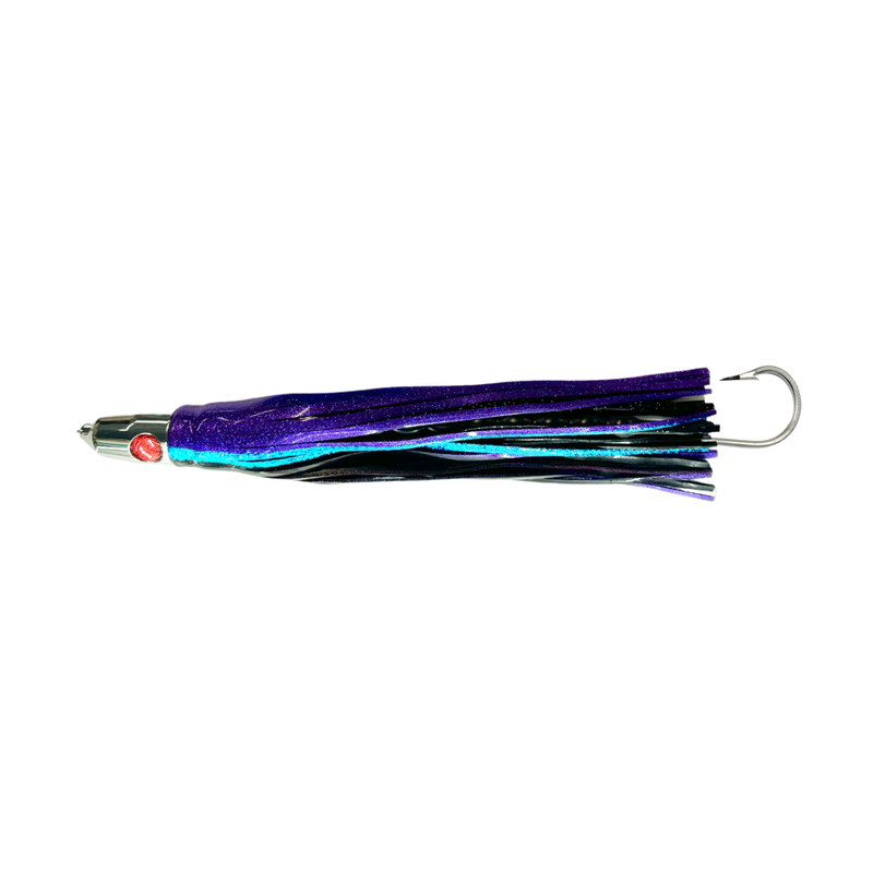 Load image into Gallery viewer, RJ Boyle Chrome Wahoo Trolling Jet - 4 Hole
