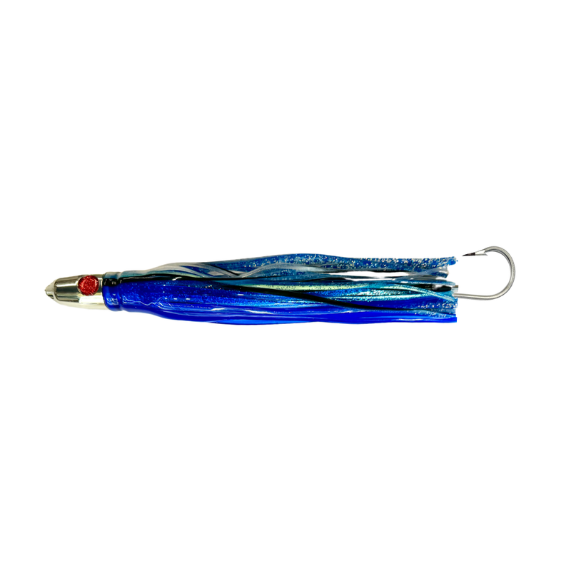 Load image into Gallery viewer, RJ Boyle Chrome Wahoo Trolling Jet - 4 Hole
