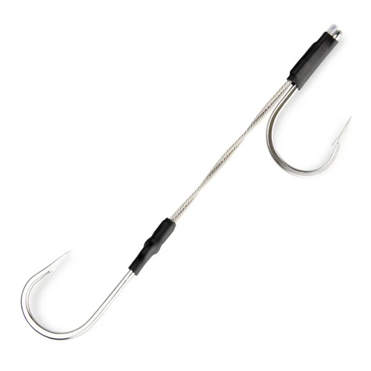 Fathom Stainless 7691S Mustad Double Spun Double Hookset