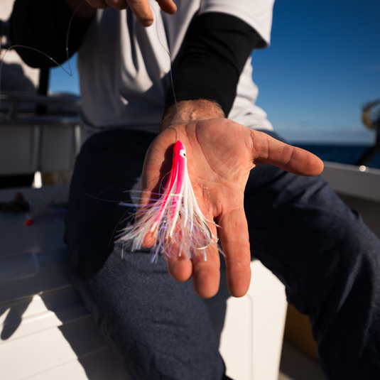 RJ Boyle Mahi/Tuna Bug - Multicolor with Fluorocarbon (3 Pack)