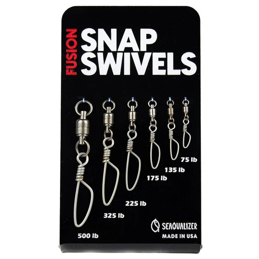 SeaQualizer Fusion Ball Bearing Snap Swivels