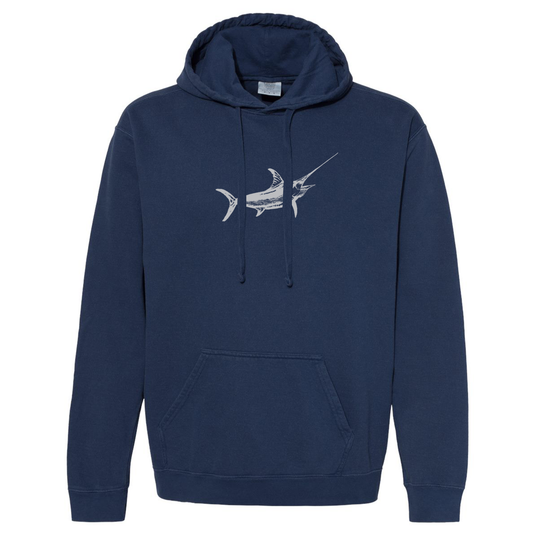 Comfort Colors Hoody Sword Deep - Navy - RJ Boyle