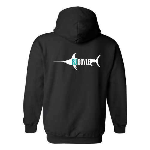 RJ Boyle Logo - Gildan Unisex Heavy Blend™ Hooded Sweatshirt