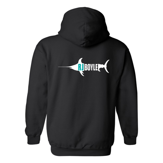 RJ Boyle Logo - Gildan Unisex Heavy Blend™ Hooded Sweatshirt