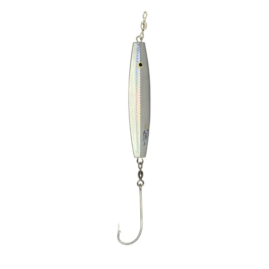 Ahi Assault Diamond Single Hook Jigs - Silver Flash