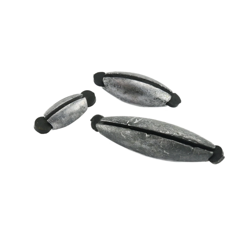 Load image into Gallery viewer, Bullet Weight Rubber Grip Sinkers
