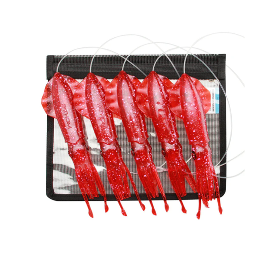 Fathom Pre-Rigged Vivid Squid Chains 9"