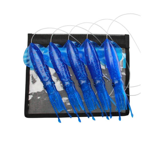 Fathom Pre-Rigged Vivid Squid Chains 9"