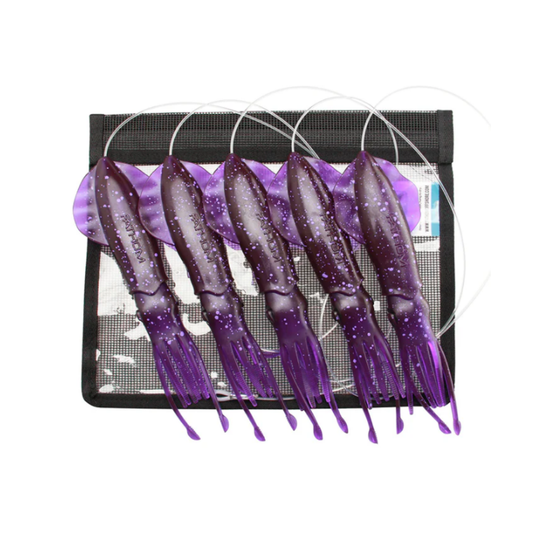 Fathom Pre-Rigged Vivid Squid Chains 9"