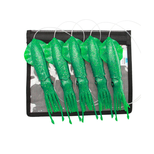 Fathom Pre-Rigged Vivid Squid Chains 9"