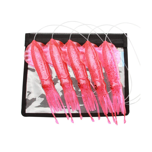 Fathom Pre-Rigged Vivid Squid Chains 9"