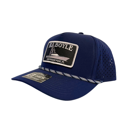 RJ Boyle Sportfish Navy - 10/10 Hat - RJ Boyle