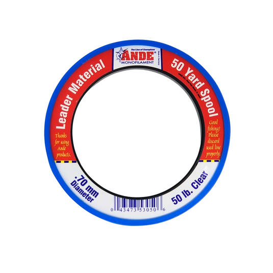 ande fishing line 50 yard spool Fluorocarbon Pink Leader Hoss Archery & Outdoors All the products within the Premium grade have excellent tensile and knot strength and are all very abrasion resistant Ande Premium Monofilament Line -