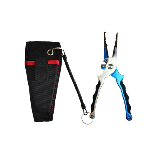 Blade Tamer Inshore Pliers Split Ring Jaw Combo (Blue)