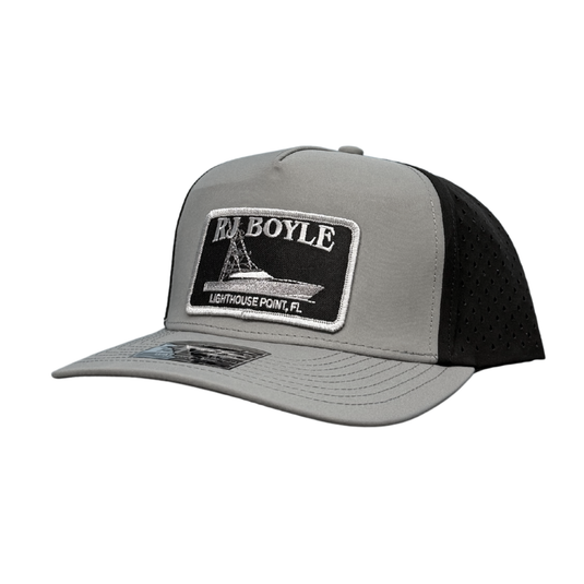 RJ Boyle Sportfish Grey/Back - 10/10 Hat - RJ Boyle