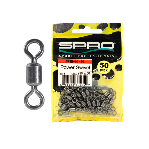 Spro Power Swivel - 50 Pack - RJ Boyle